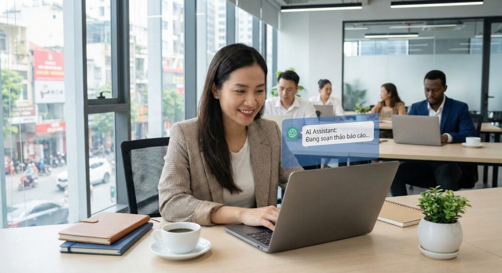 Sự trỗi dậy của AI trong môi trường làm việc Việt Nam