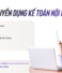 THÔNG BÁO TUYỂN DỤNG: KẾ TOÁN NỘI BỘ